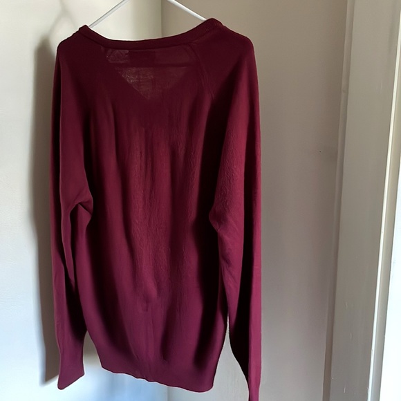 Vintage Christian Dior Pullover - Burgundy, Size: L - Picture 2 of 7
